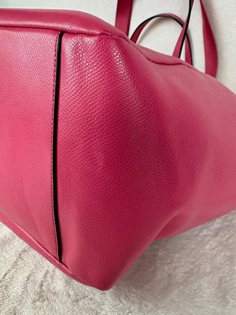 Coach Peyton Multifunction Baby Diaper Bag Dahlia Pink with Changing Pad/Charm